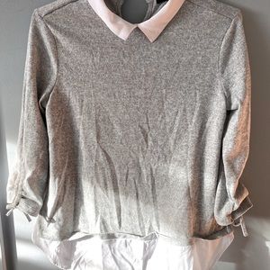 Suzy Shier two-in-one shirt